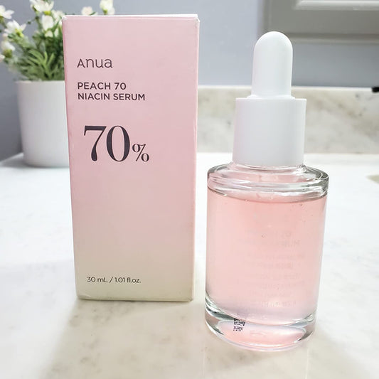 Anua - Peach 70% Niacin Serum – Brightening & Hydrating Korean Skincare