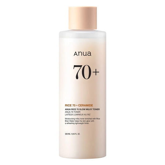 Anua -Rice 70% Glow Milky Toner – Hydrating Rice Water Toner for Glass‑Skin & Brightening