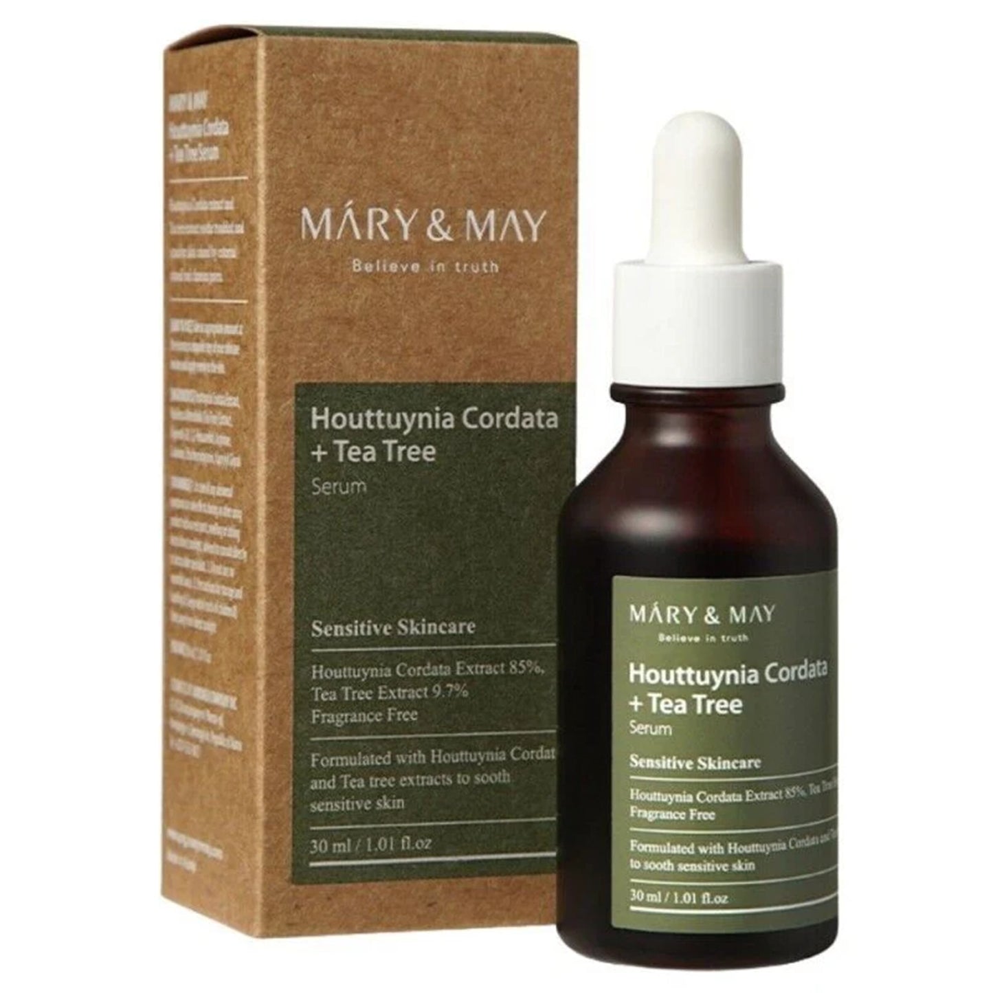 Mary & May Houttuynia Cordata + Tea Tree Serum 30ml
